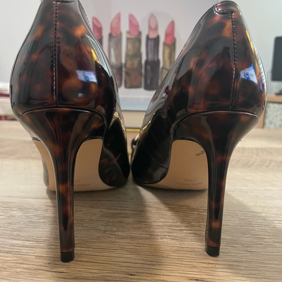 Nine West Ezzie 3 Pump | size 7 1/2 | Leopard | heels - Picture 6 of 7